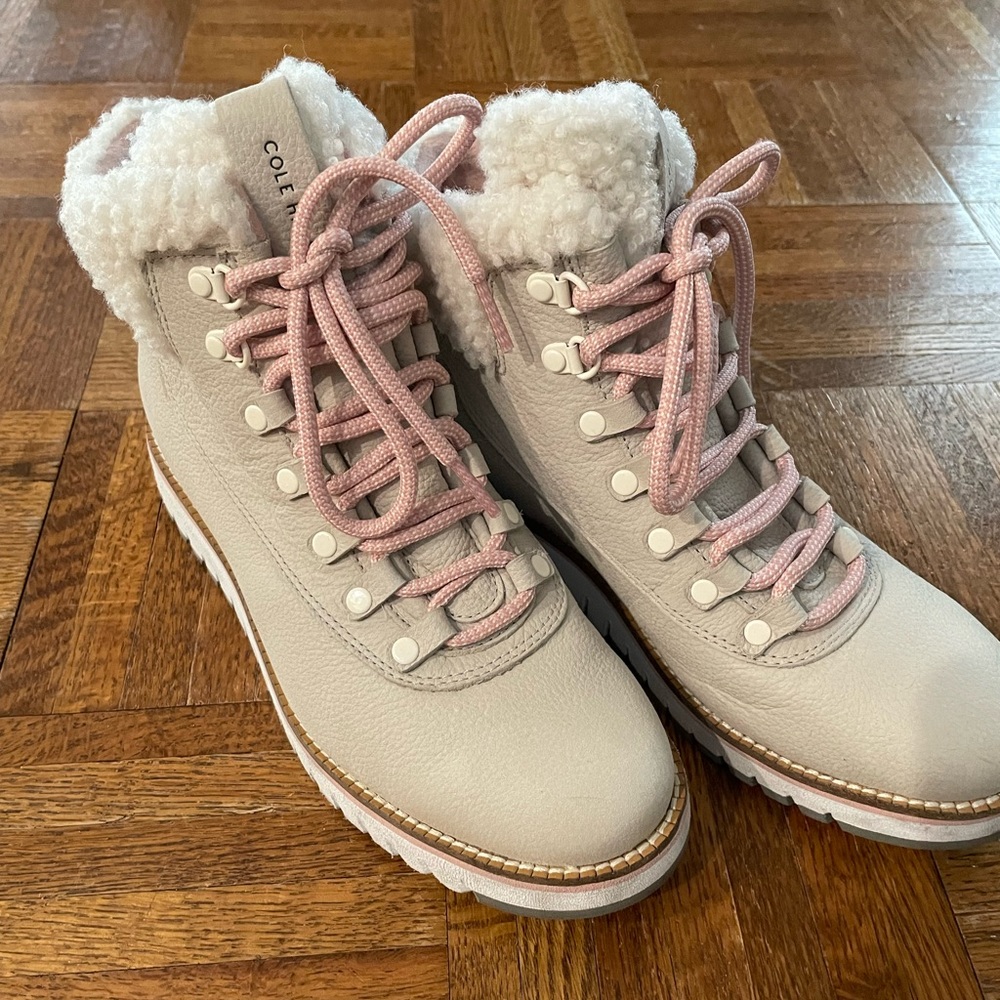 Cole Haan Spring waterproof boots size 8